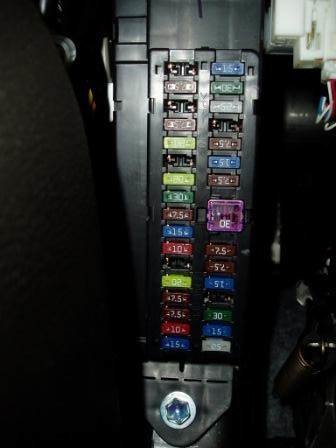 Interior Fuse Box Location and Information | Toyota Tundra Forum