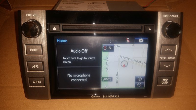 oem toyota navigation unit #3