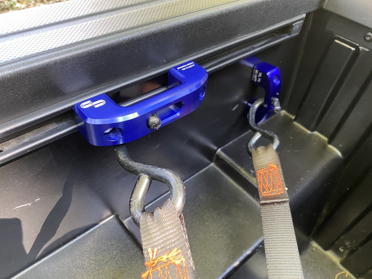 CHARVONIA DESIGN BILLET BED RAIL TIEDOWN ANCHOR TOYOTA TUNDRA