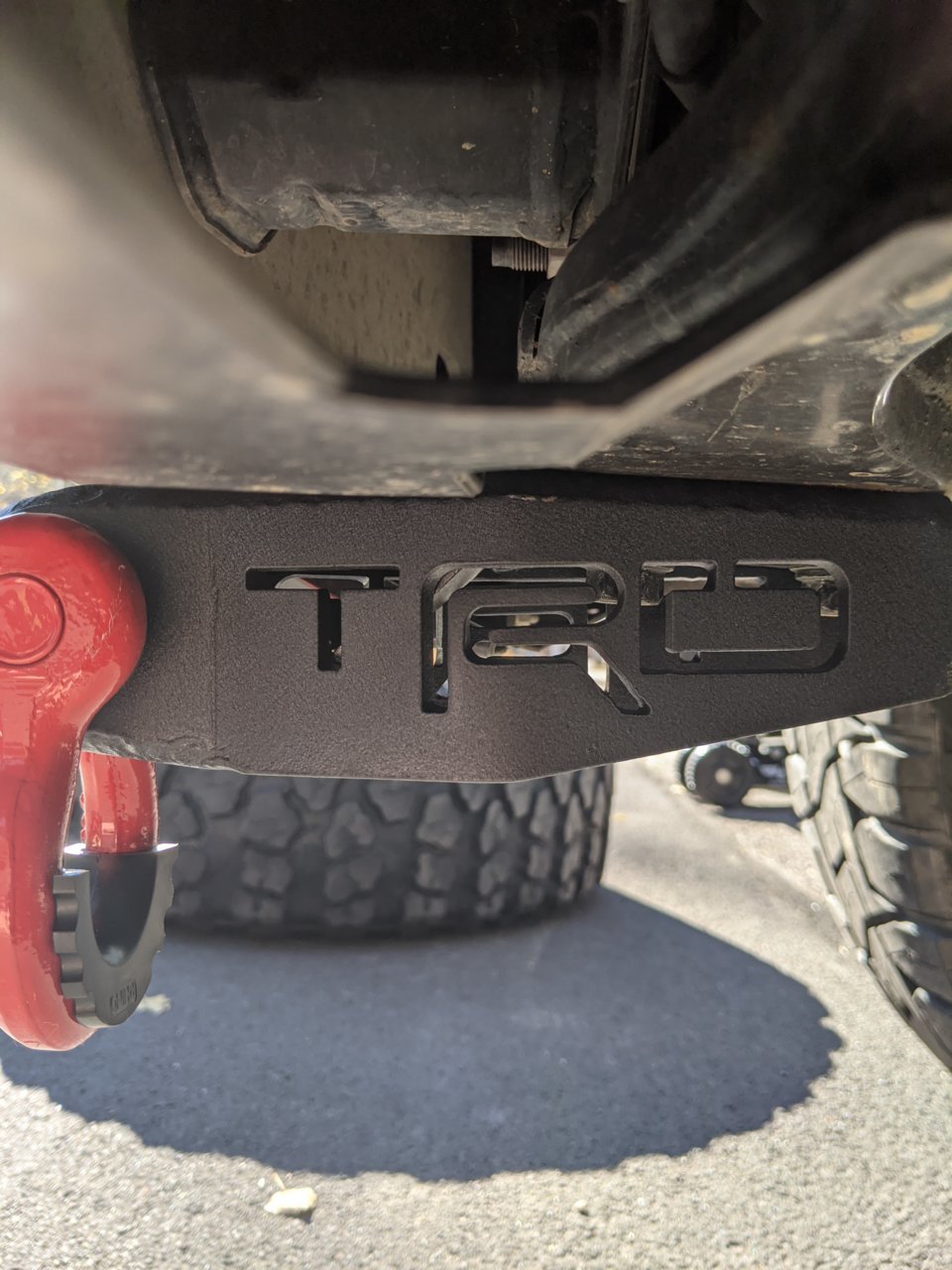 TRD tow hook shackle mounts (PXL_20201022_161609724.jpg) Toyota